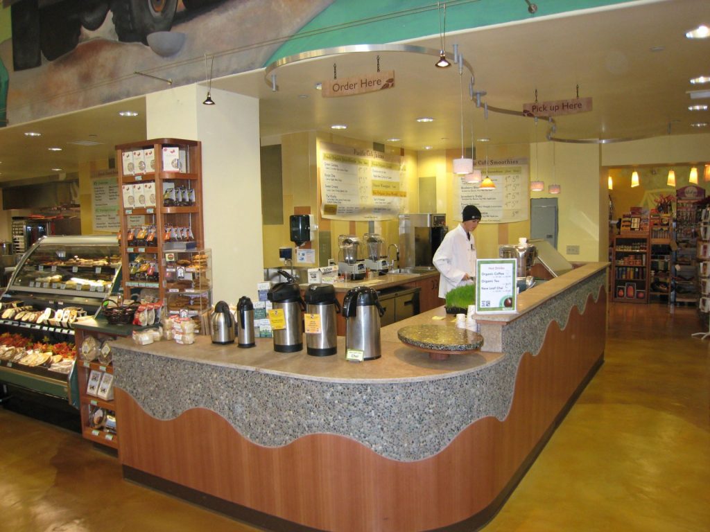 Wholefoods Bottlestone Counter