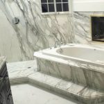 Marble-shower-and-tub